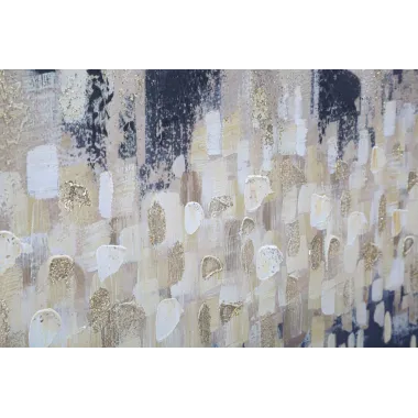 OBRAZ NA PŁÓTNIE Golden City 150 x 3,8 x 70 cm